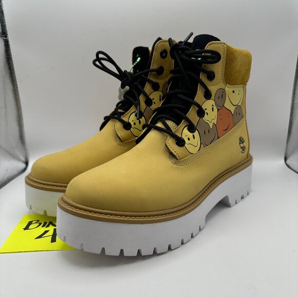 TIMBERLAND Women's 11 RARE Platform boot Shades of Happiness - Picture 4 of 7